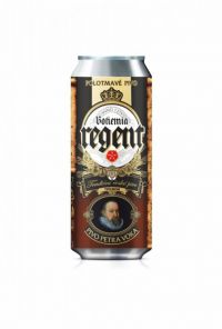 Regent Polotmavé pivo Petra Voka, plech 0,5l